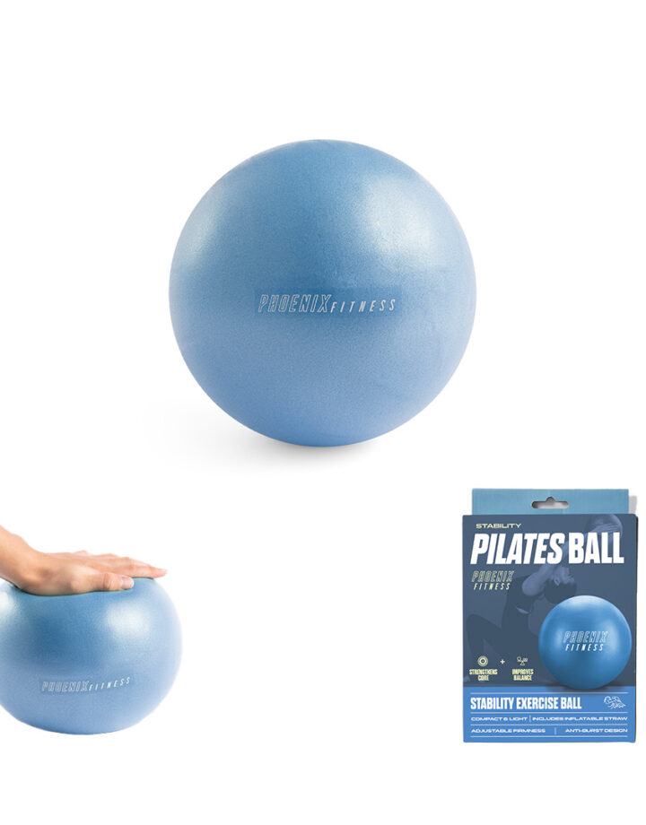 Blue 23cm small exercise ball for core and balance workouts
