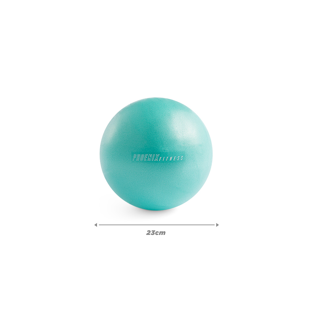 Phoenix Fitness 23cm aqua green Pilates ball for core and stability exercises